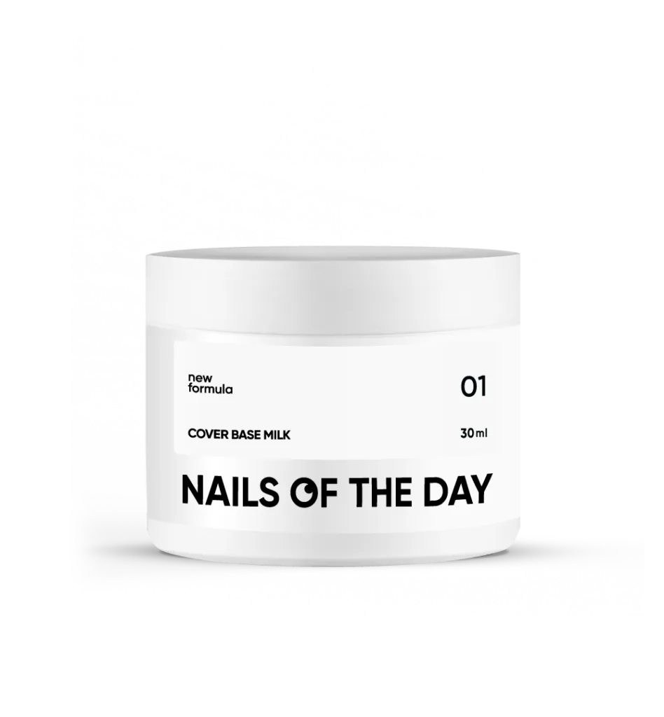 Nails of the day - Cover base NEW Formula milk 01, 30 ml камуфлююче базове покриття для нігтів