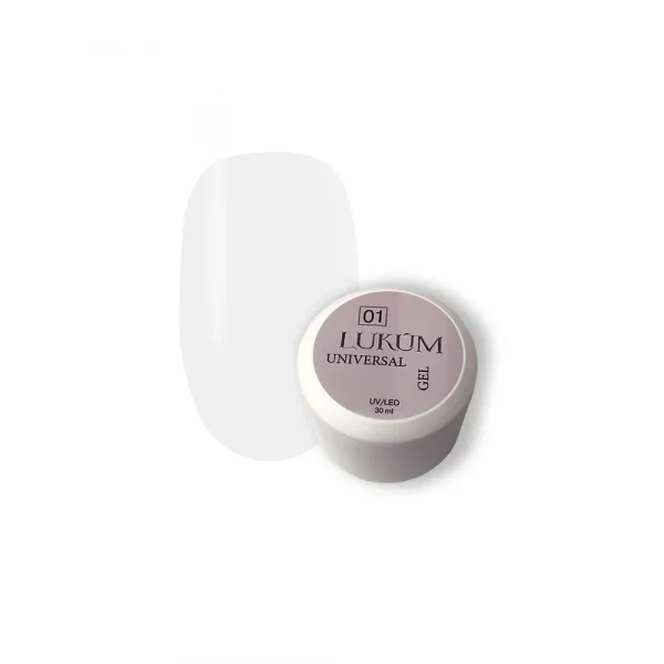Гель LUKUM - Universal Gel  No, 01. 30 ml