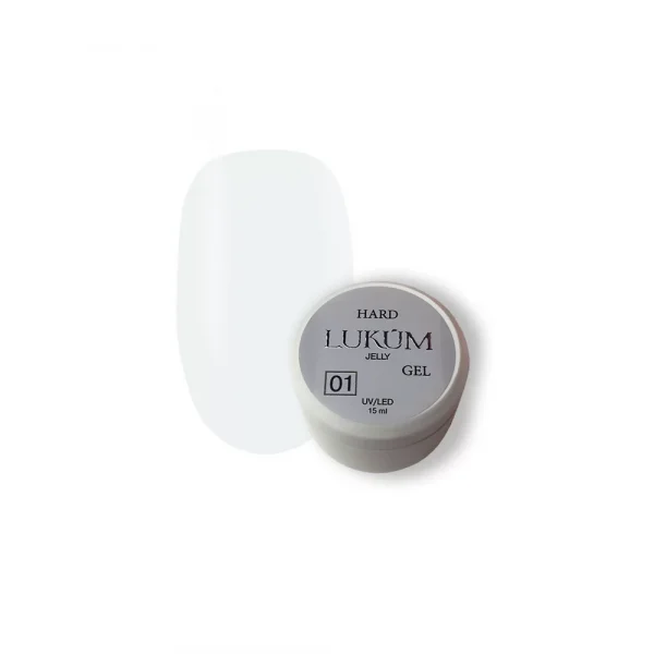 Гель-желе LUKUM - HARD JELLY GEL No, 01 15 ml