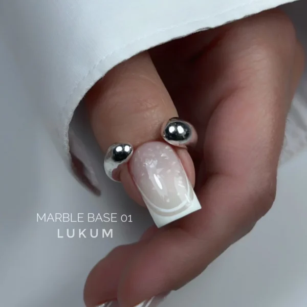База камуфлююча LUKUM - Marble Base No, 01 10 ml - Image 2