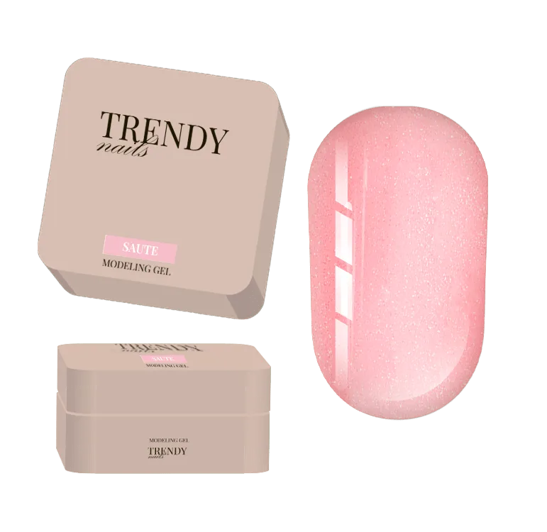 TRENDY - Modeling Gel Balletti Shimmer 30 ml - Saute - ג'ל בנייה מודלינג בלטי שימר 30 מל