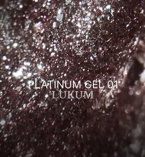 Гель для дизайну LUKUM - Platinum Gel 03, 5 ml l COLD PINK - Image 3