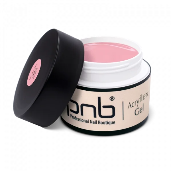 PNB - Acryflex Gel, Light Peach, 50 ml - אקריל פלקס ג'ל 50 מל צבע - אפרסק בהיר