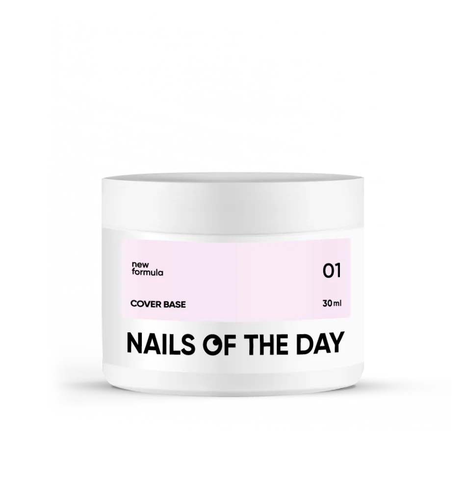 Nails of the day - Cover base NEW Formula 01, 30 ml камуфлююче базове покриття для нігтів