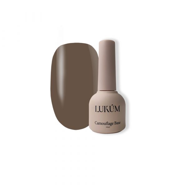 База камуфлююча LUKUM - Tender Rubber Cover Base Dark brown 10 ml - T013