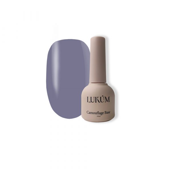 База камуфлююча LUKUM - Tender Rubber Cover Base Violet 10 ml - T014