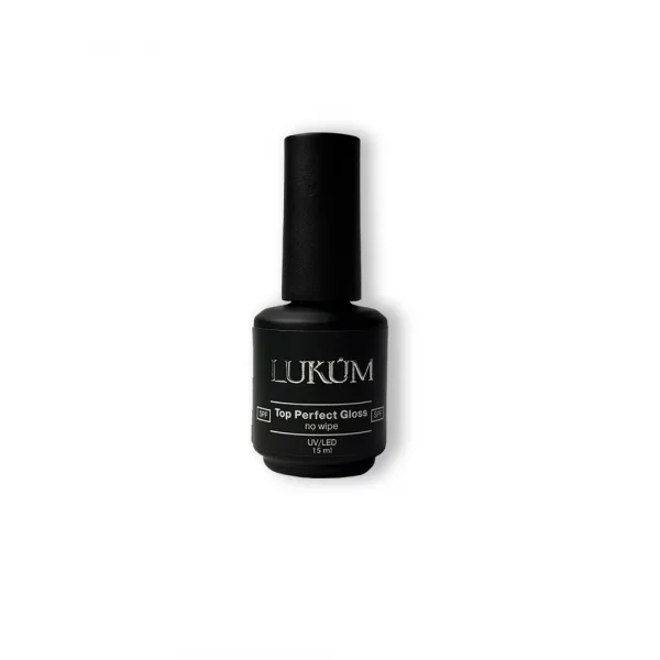 Топове покриття LUKUM - Perfect Gloss Top No Stiki 15 ml