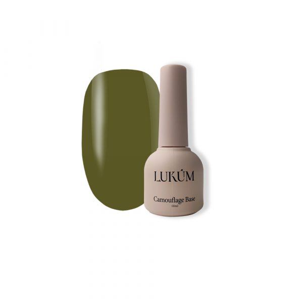 База камуфлююча LUKUM - Tender Rubber Cover Base Green 10 ml Т017