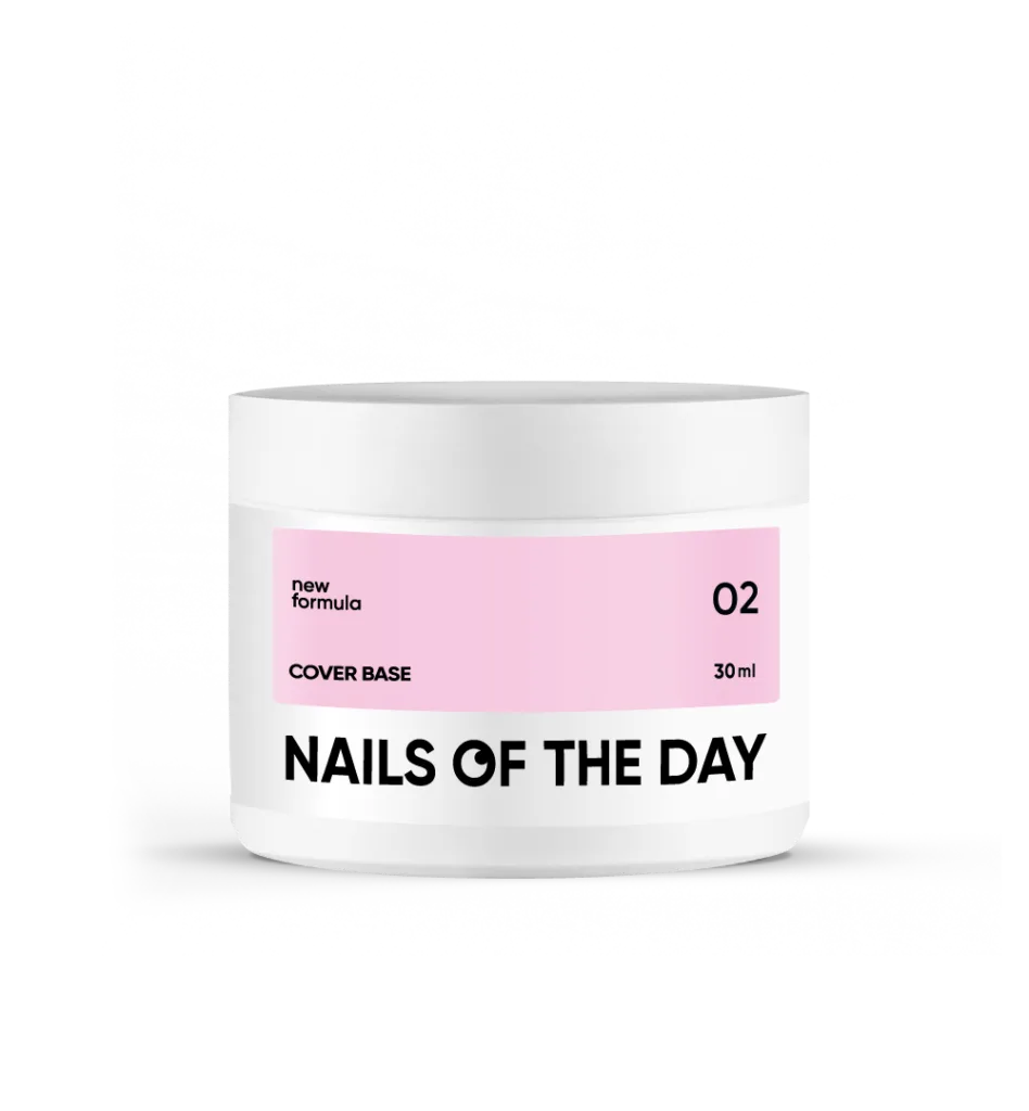 Nails of the day - Cover base NEW Formula 02, 30 ml камуфлююче базове покриття для нігтів