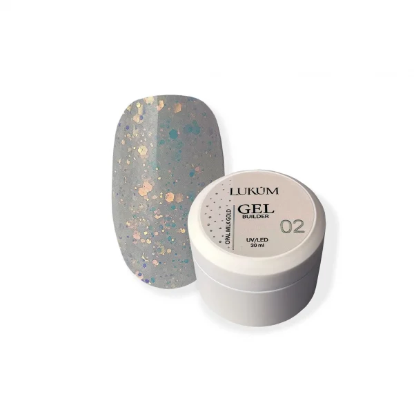 Гель LUKUM - Opal Builder Gel No, 02 30 ml