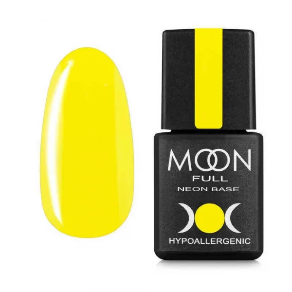 Moon Full - Неонова основа Rubber Base Neon №02, 8 мл.