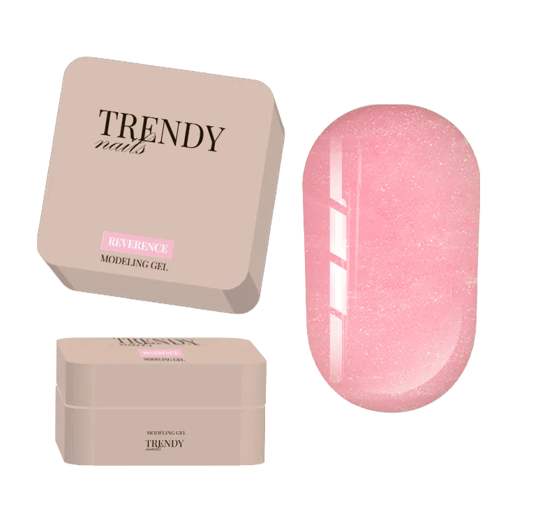 TRENDY - Modeling Gel Balletti Shimmer 30 ml - Reverence - ג'ל בנייה מודלינג בלטי שימר 30 מל