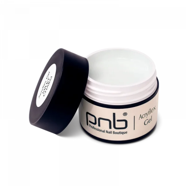 PNB - Acryflex Gel, Milky Charm, 15 ml - אקריל פלקס ג'ל 15 מל צבע - חלבי קסום