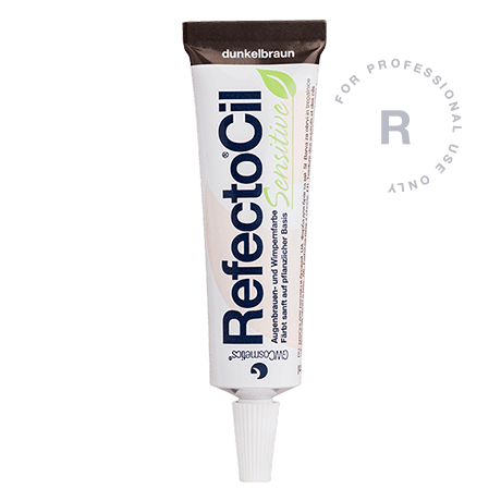 RefectoCil - Paint for sensitive eyebrow skin Sensitive Dark Brown, 15 ml. - רפקטוסיל צבע לריסים וגבות לעור רגיש 15 מל גוון - חום כהה