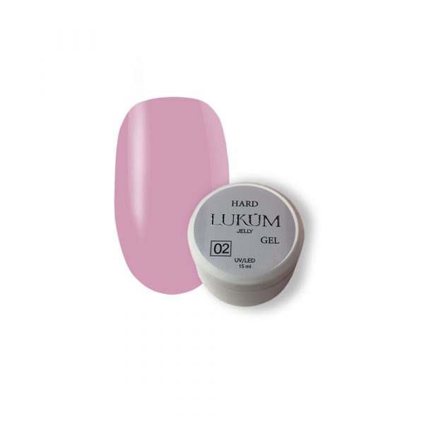 Гель-желе LUKUM - HARD JELLY GEL No, 02 15 ml