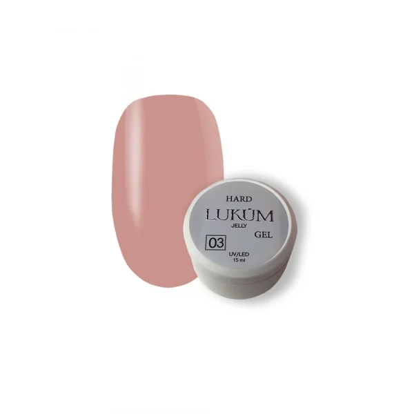 Гель-желе LUKUM - HARD JELLY GEL No, 03 15 ml