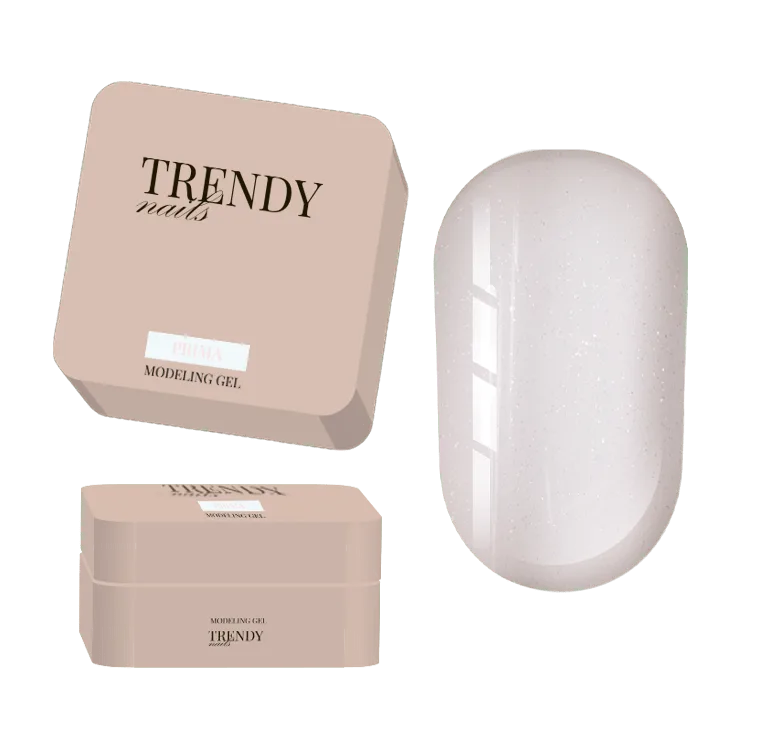 TRENDY - Modeling Gel Balletti Shimmer 30 ml - Prima - ג'ל בנייה מודלינג בלטי שימר 30 מל