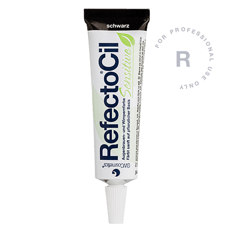 RefectoCil - Paint for sensitive eyebrow skin Sensitive deep black, 15 ml. - רפקטוסיל צבע לריסים וגבות לעור רגיש 15 מל גוון - שחור