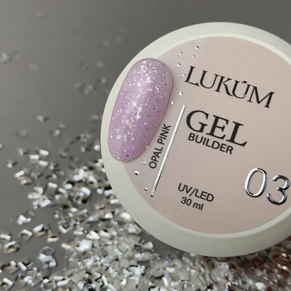 Гель LUKUM - Opal Builder Gel No, 03 30 ml - Image 3