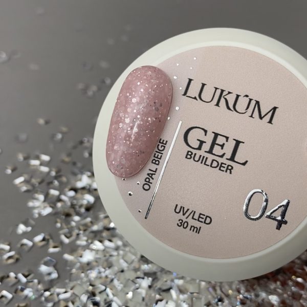 Гель LUKUM - Opal Builder Gel No, 04 30 ml - Image 3