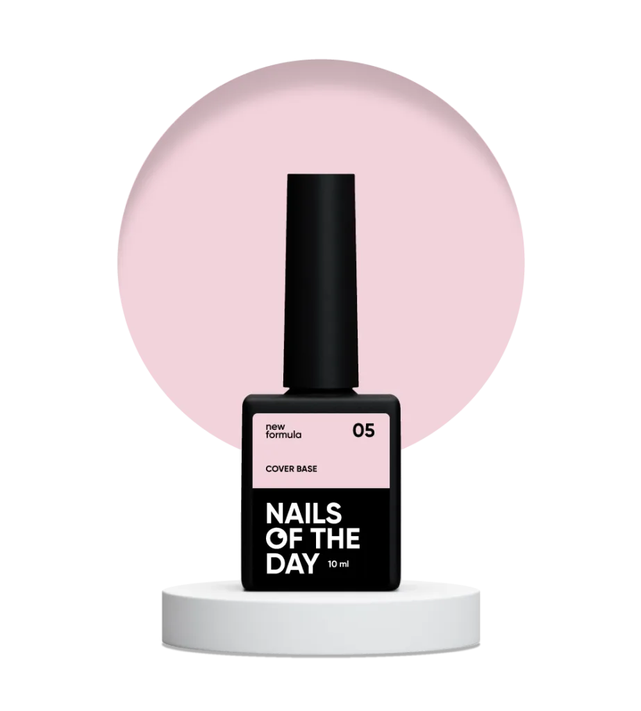 Nails of the day - Cover base NEW Formula 05, 10 ml камуфлююче базове покриття для нігтів
