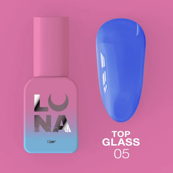 LUNA MOON - Топ для гель-лаку Top Glass №5 13ml