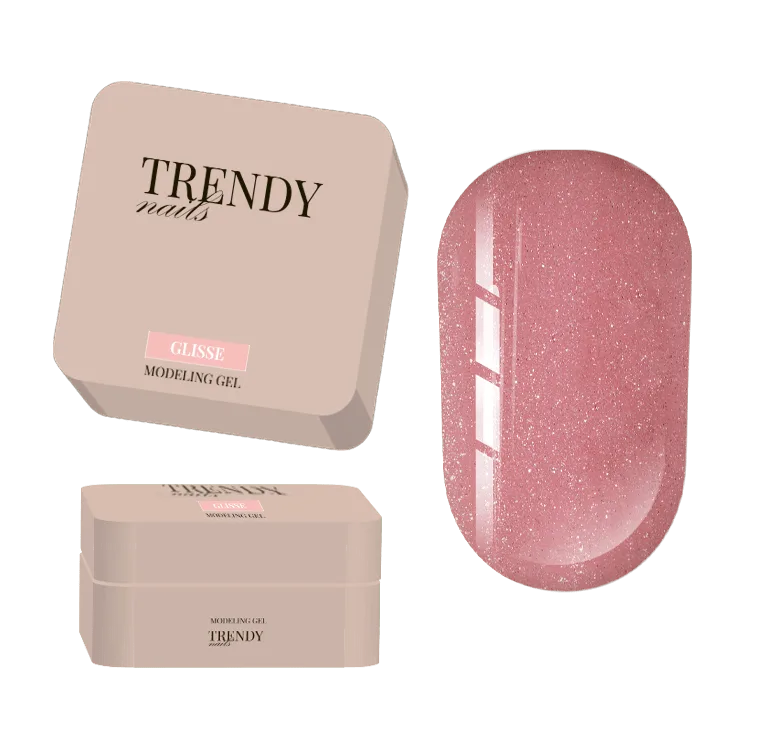 TRENDY - Modeling Gel Balletti Shimmer 30 ml - Glisse - ג'ל בנייה מודלינג בלטי שימר 30 מל