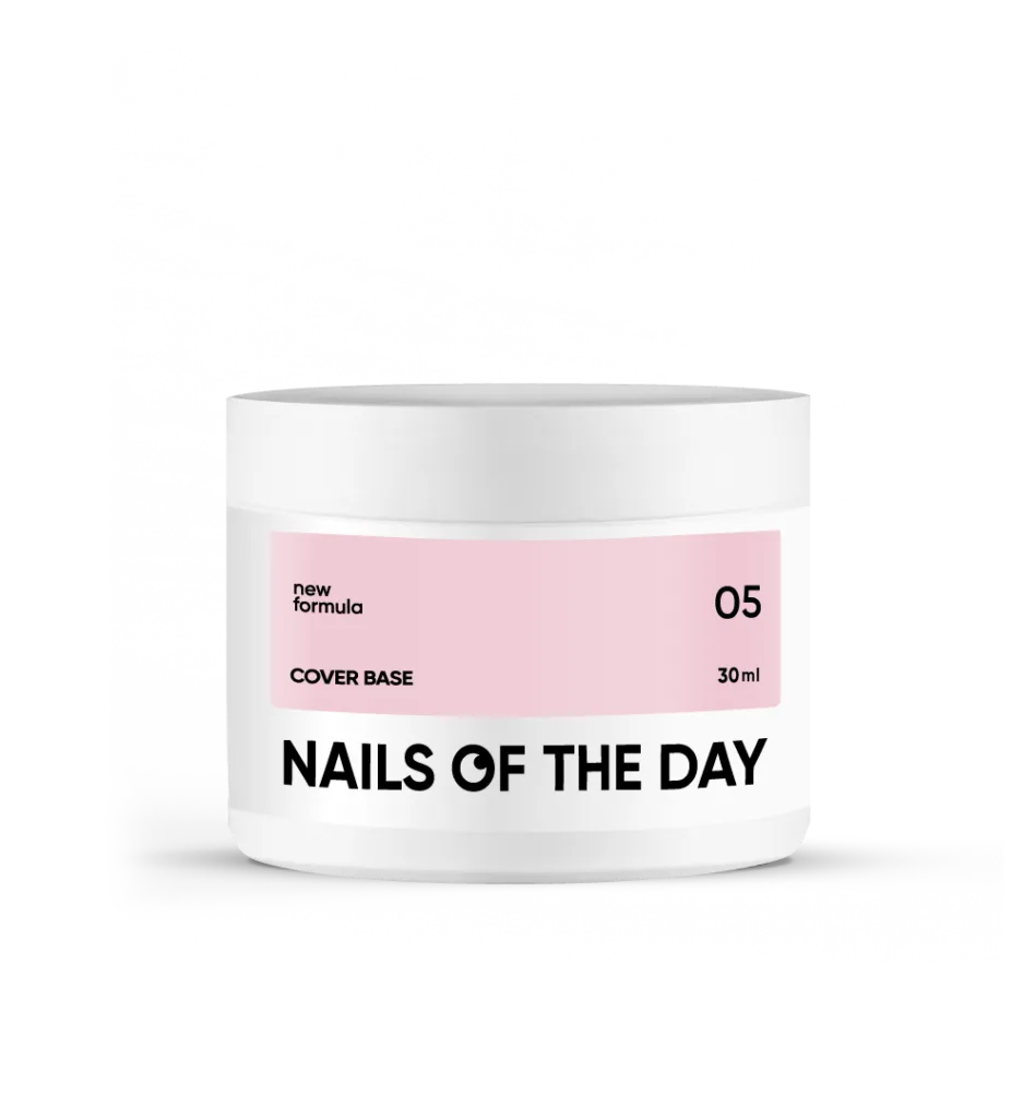 Nails of the day - Cover base NEW Formula 05, 30 ml камуфлююче базове покриття для нігтів
