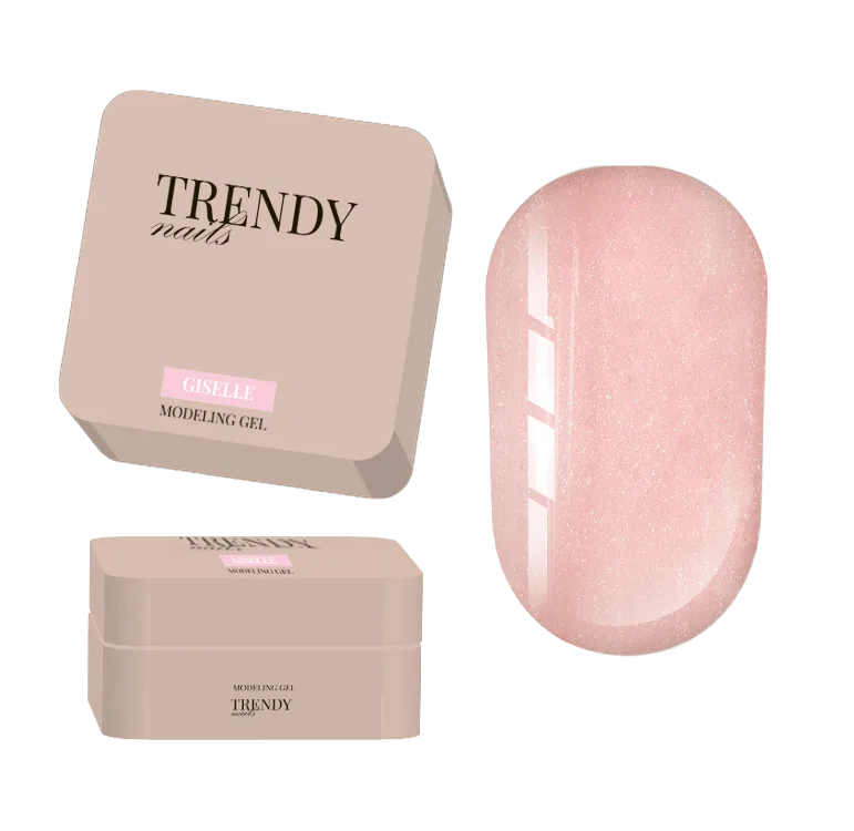 TRENDY - Modeling Gel Balletti Shimmer 30 ml - Giselle - ג'ל בנייה מודלינג בלטי שימר 30 מל