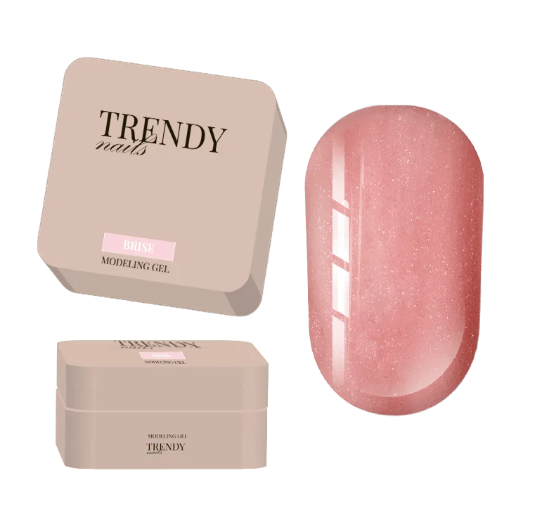 TRENDY - Modeling Gel Balletti Shimmer 30 ml - Brise - ג'ל בנייה מודלינג בלטי שימר 30 מל