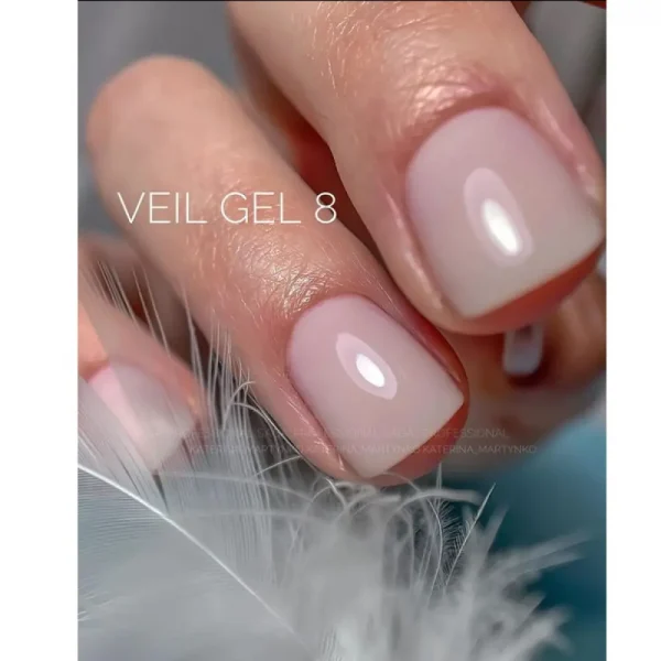 SAGA - Гель для нарощування Builder Gel Veil 15 мл №8 - Image 2