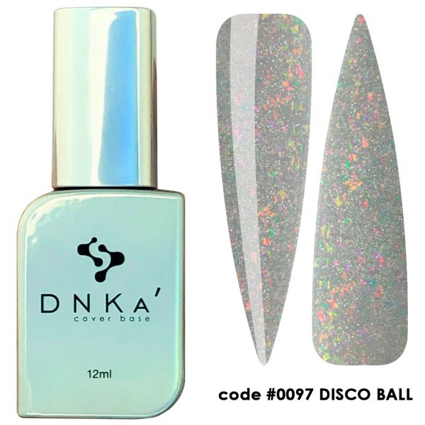 DNKA - Камуфляжна база COVER BASE №0097 Disco Ball,12 ML