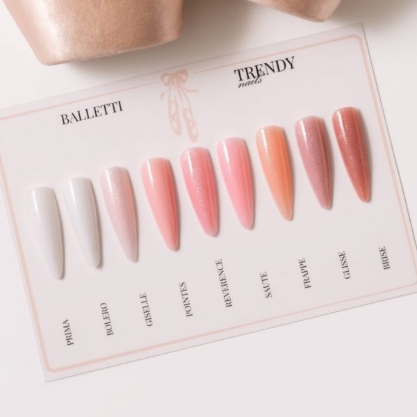 TRENDY - Modeling Gel Balletti Shimmer 30 ml - Frappe - ג'ל בנייה מודלינג בלטי שימר 30 מל - Image 2