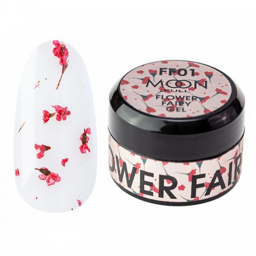 Moon Full - Гель з сухоцвітами Flower Fairy Gel № FF01, 5 мл