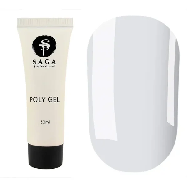 SAGA - Полігель для нігтів Poly Gel NEW 01, 30 мл