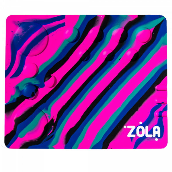 ZOLA - SILICONE MIXING PAD (MULTI-COLORED) - רפידת ערבוב סיליקון של (רב צבעים)