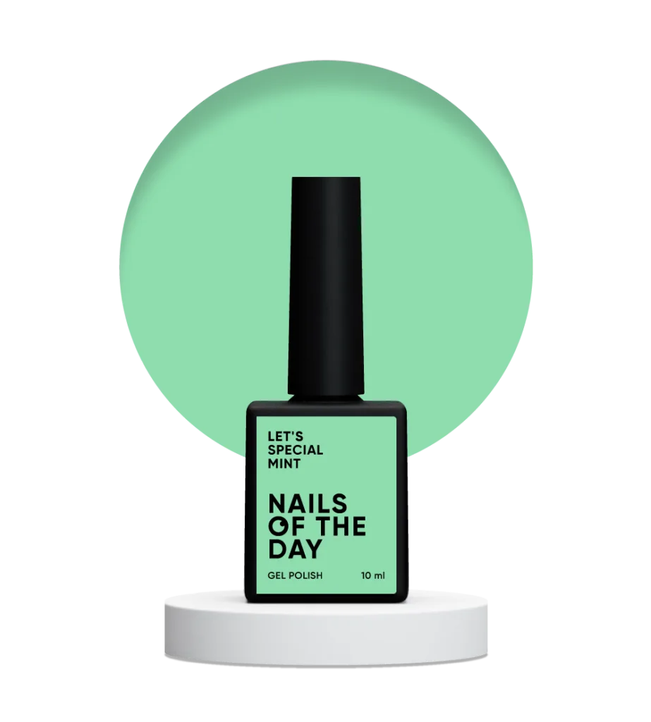 NAILSOFTHEDAY - Let's special 10 ml - SPRING MINT -241 гель–лак для нігтів, що перекриває в один шар
