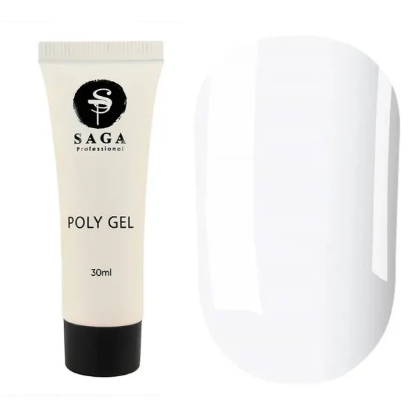 SAGA - Полігель для нігтів Poly Gel NEW 02, 30 мл