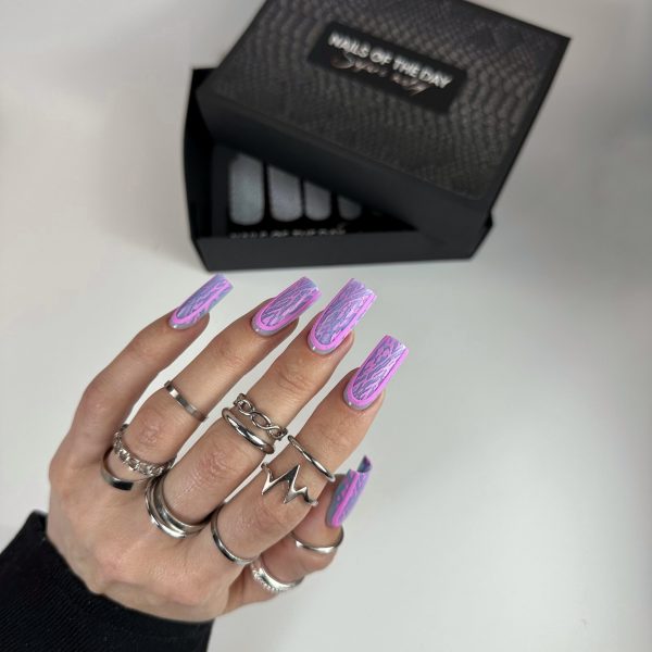 NAILSOFTHEDAY - Wild Safari Snake силіконові молди для верхніх форм (Type 12), 12 pcs - Image 2