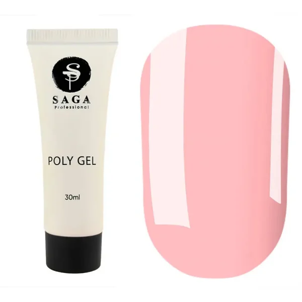 SAGA - Полігель для нігтів Poly Gel NEW 03, 30 мл
