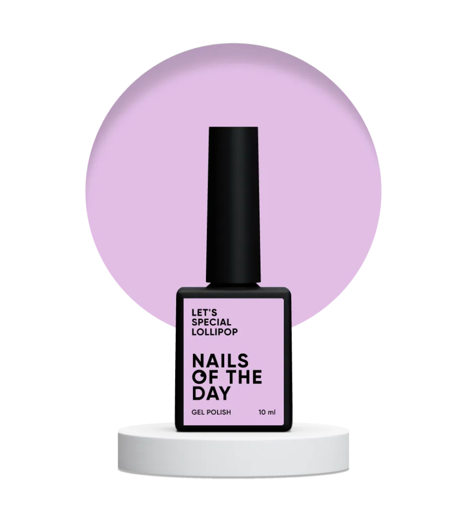 NAILSOFTHEDAY - Let's special 10 ml - SPRING Lollipop-273 гель–лак для нігтів, що перекриває в один шар