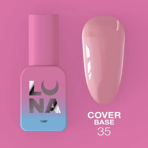 LUNA MOON - Камуфлююча база Cover Base 13ml № 35