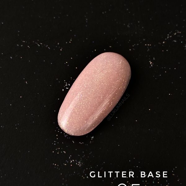 База камуфлююча LUKUM - Glitter Base No, 05 10 ml - Image 2