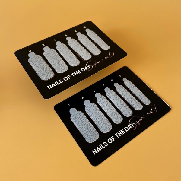 NAILSOFTHEDAY - Wild Safari Snake, silicone form; 12pcs/packet — силіконові молди для верхніх форм/змія (Type 17),12 шт в брендованому пакеті. - Image 2
