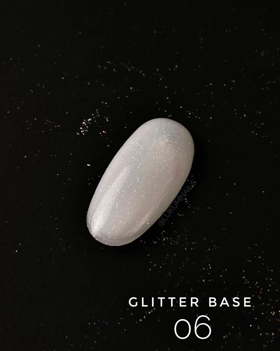 База камуфлююча LUKUM - Glitter Base No, 06 10 ml
