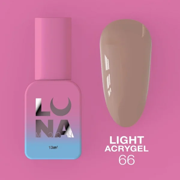 LUNA MOON - Рідкий Гель Light Acrygel 13ml  № 66