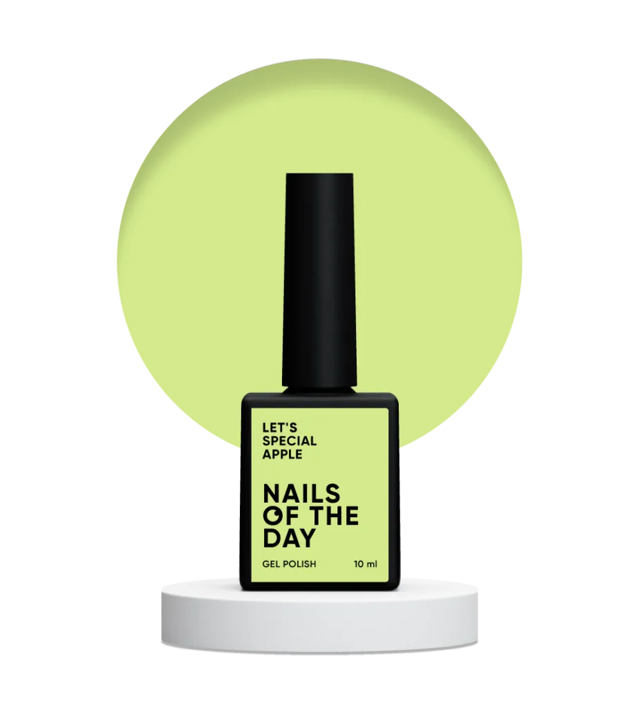 NAILSOFTHEDAY - Let's special , 10 ml - SPRING Apple- 237 гель–лак для нігтів, що перекриває в один шар