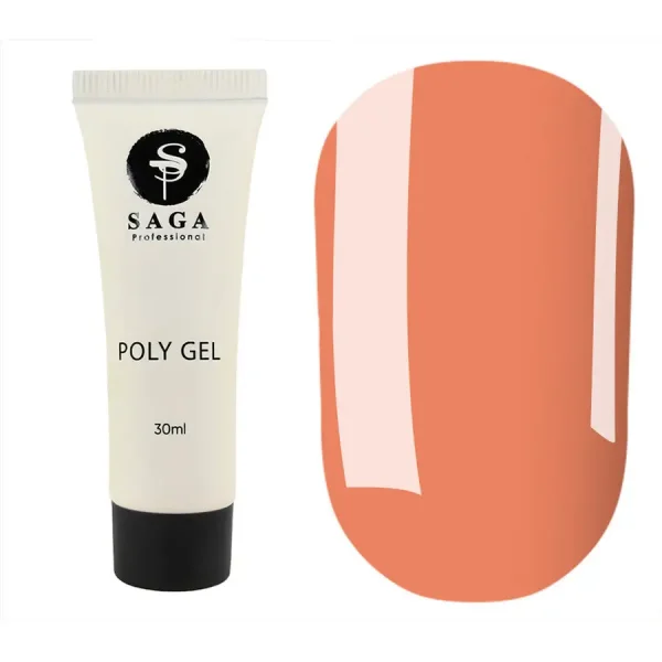 SAGA - Полігель для нігтів Poly Gel NEW 08, 30 мл