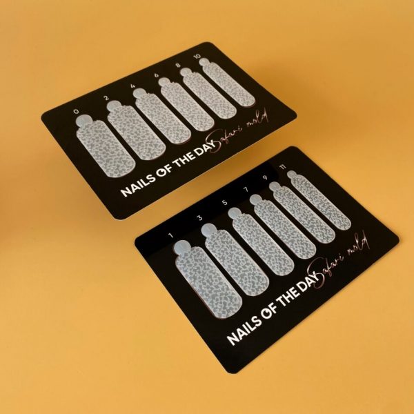 NAILSOFTHEDAY - Safari Dusty Terra, silicone form; 12pcs/packet — силіконові молди для верхніх форм/спрагла земля – кристали (Type 21),12 шт в брендованому пакеті. - Image 2