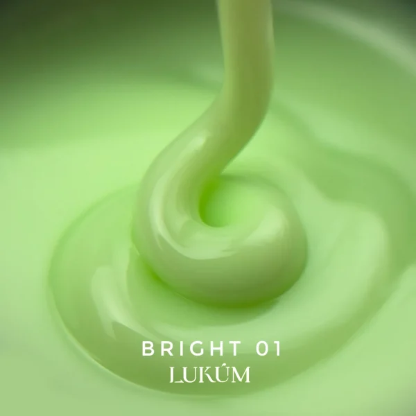 Акригель LUKUM - ACRYGEL BRIGHT 01, 15 ml - Image 2